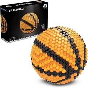 Basketball Building Block Set, Adults challenging STEM Block Decorations, NEW